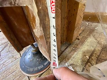 qapı mdf: Ağac teksturalı şüşəli otaq qapısı və qutu dəsti - Material: taxta — 6