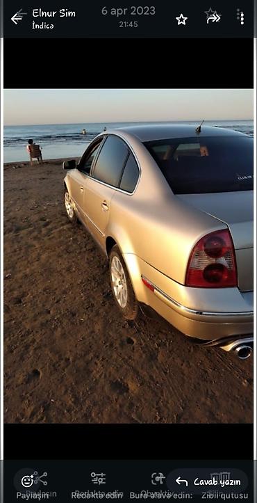 turbo az zil dizel: Volkswagen Passat: 1.8 l | 2002 il Sedan — 4