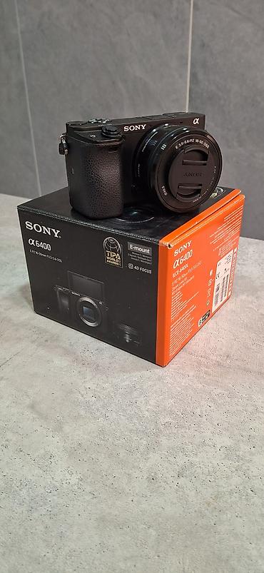 Фото жана видеокамералар: В продаже Sony A6400 с обьективом 16-55 Полный комплект С минимальным — 8
