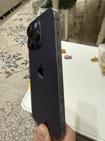 айфон 11 кант: IPhone 14 Pro, Колдонулган, 256 ГБ, Deep Purple, Каптама, 87 %