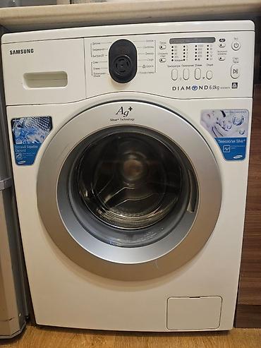 Məişət texnikası: Samsung 6 kg paltaryuyan satılır 200₼. İşlək vəziyyətdədir. Ünvan — 1