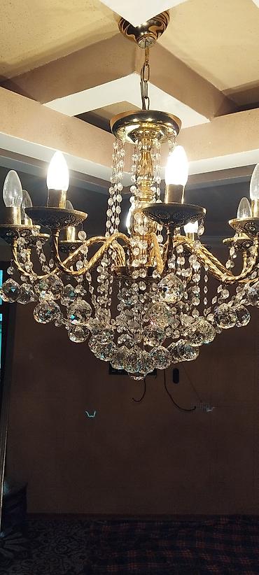 en ucuz perde: Çılçıraq, 10 və daha çox lampa, Metal — 4