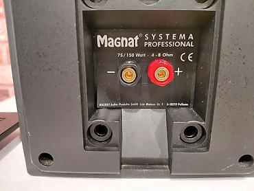 Zvučnici i stereo sistemi: Izvanredno očuvani zvučnici marke Magnat Systema Professional Zvučno — 8