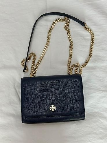 Tory Burch çiyin/çapraz çanta - Model: kompakt flap dizaynlı çiyin