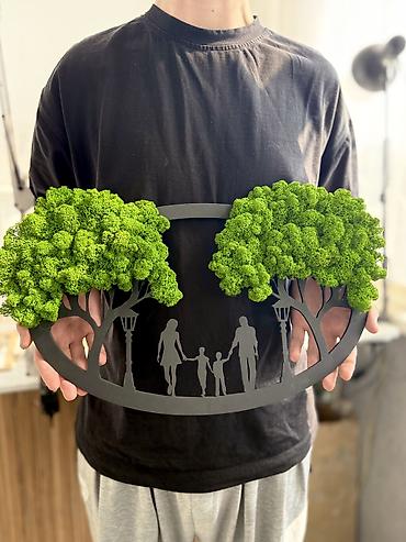 Панно: Панно «Семья» Фито-декор, который прекрасно впишется в любой — 3