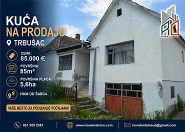 prodaja kuca vrbas: NA PRODAJU! Seosko domaćinstvo u Trbušcu na 5.6 ha! Kuća 85m2 — 1