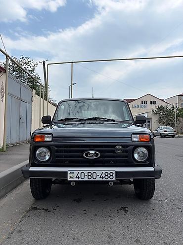195 50 16: Lada Niva Legend, 3 qapılı SUV, tünd boz rəng. - Tam ötürücülü (4x4) — 1