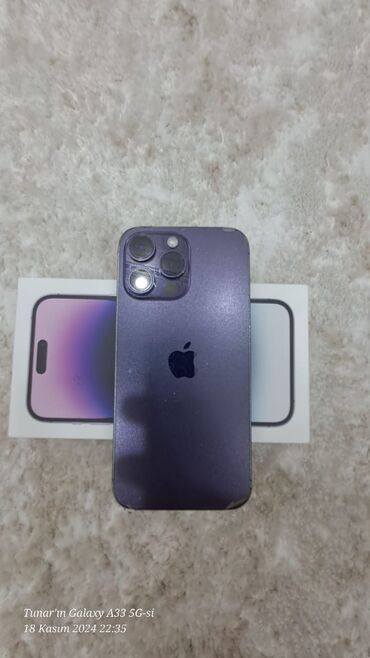 iphone x s max qiymeti: IPhone 14 Pro Max, 128 GB, Blue Titanium, Face ID