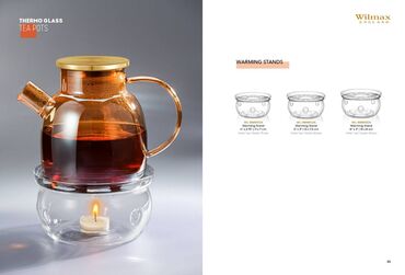 Digər süfrə qabları: Wilmax Çayniklər və Stəkanlar – Klassikanın Zərif Tərifi Wilmax — 13