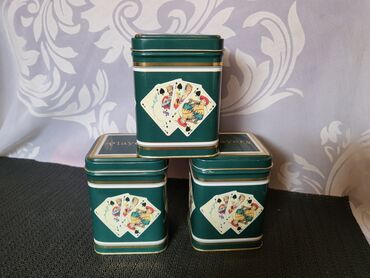 Kuhinjski setovi: Kutije vintaz metalne za caj i ostalo. Vintaz kutije za caj i — 3