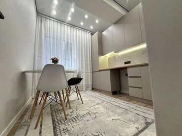 квартиры для ифтара: 1 бөлмө, 32 кв. м, Элитка, 8 кабат, Евроремонт