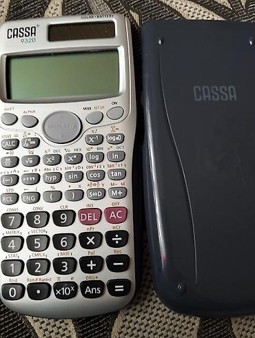 ofis levazimati: Elmi kalkulyator – CASSA 9 (solar-batareya) Xüsusiyyətlər: - Geniş — 2