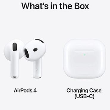 Кулакчындар: Зымсыз ичине салынуучу кулакчындар, Apple, AirPods 4, Колдонулган — 3