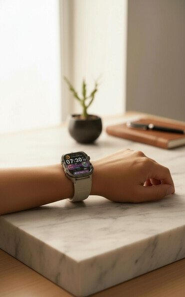 Smart saatlar: Yeni, Smart saat, Smart, Sensor ekran, rəng - Boz — 2