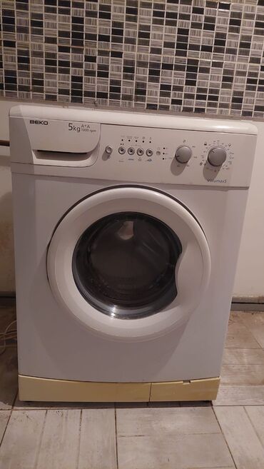 beko paltaryuyan kodlari: Paltaryuyan maşın Beko, 5 kq, İşlənmiş, Avtomat, Qurutmasız, Ünvandan götürmə