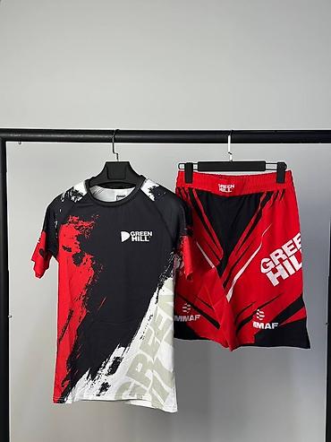 футболка tapout: Комплект для единоборств Green Hill - Состав: футболка + шорты. - — 1