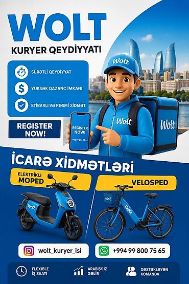 gence surucu isi: Sürücü-kuryer tələb olunur, Nəqliyyat təmin edilir, Gündəlik ödəniş, Təcrübəsiz — 1