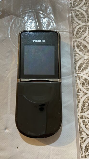 nokia 3205: Nokia 8 Sirocco, 2 GB, rəng - Qara, Düyməli