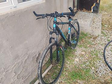 Velosipedlər: Şəhər/trek tipli velosiped - Yüngül alüminium gövdə, qara rəngli — 1