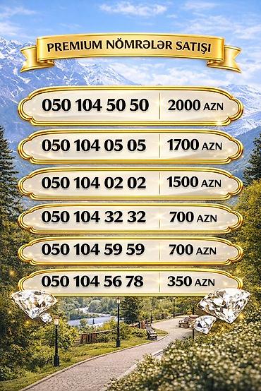 Telefon və planşet təmiri: Premium nömrələr satışı - 050 104 50 50 — 2000 AZN - 050 104 05 05 — -da lalafo.az — 1 Telefon və planşet təmiri: Premium nömrələr satışı - 050 104 50 50 — 2000 AZN - 050 104 05 05 — — 1