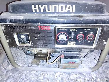 полироль авто: Бензиновый генератор Hyundai 7500E - Максимальная мощность: 7000 Вт - — 1