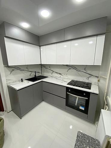 Кухонные гарнитуры: Кухонный гарнитур, Новый, ДСП, Бесплатная доставка — 45