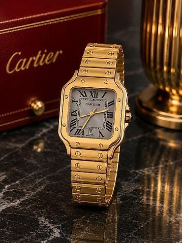 saat omega: Yeni, Qol saatı, Cartier, rəng - Yaşıl — 3