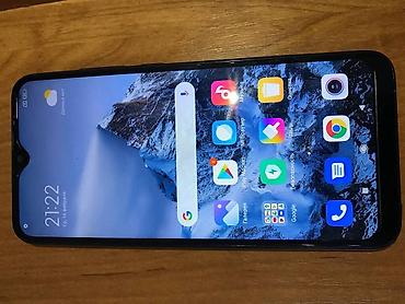 Redmi, Redmi Note 8, Б/у, 64 ГБ, цвет - Голубой, 2 SIM