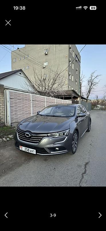Унаа: Renault Talisman: 2016 г., 0.2 - engine capacity л, Газ, Седан — 4