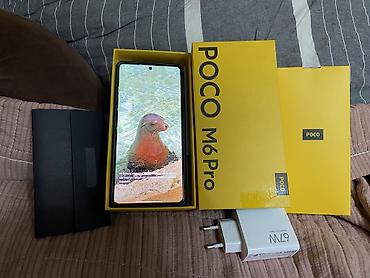 Уюлдук телефондор жана аксессуарлар: Poco M6 Pro 5G, Колдонулган, 256 ГБ, түсү - Кара, 2 SIM — 2