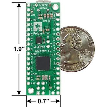 mini camera: A-Star 32U4 Mini SV Təkmillədirmə Kartı Atmel ATmega32U4 əsaslı — 4