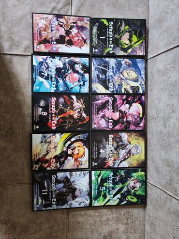 Digər: Seraph of the end 1-9,11 Mha1,2,4,5,7 Limit1 Goblin slayer 1-4 Ful — 8