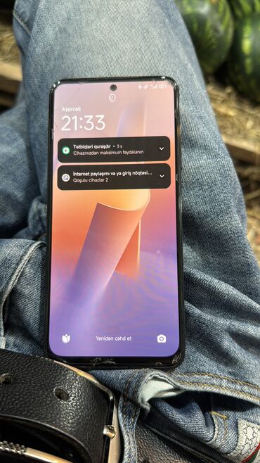 işlənmiş pitiminutka: Redmi Note 11, 128 GB, rəng - Qara, Barmaq izi, İki sim kartlı, Face ID