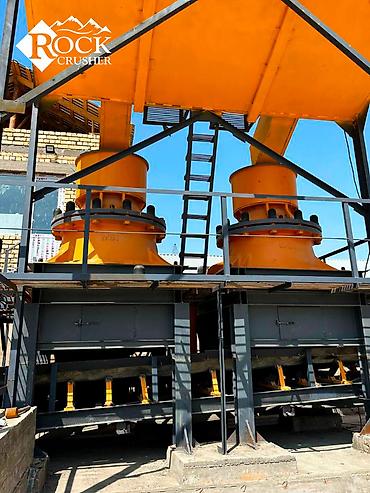 Конусные дробилки: Конусная дробилка, Трёхфазное 380 В, Новый — 9