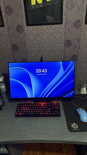 Мониторы: Монитор, HP, Б/у, LED, 24" - 25" — 4
