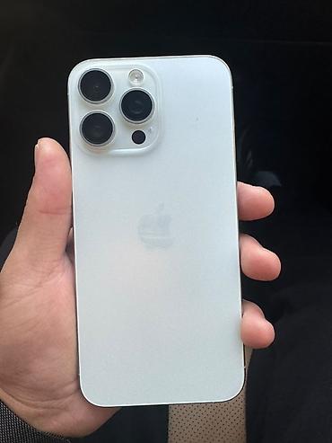 note 16 pro: IPhone 15 Pro Max, Б/у, 256 ГБ, Белый, Защитное стекло, 78 % — 1