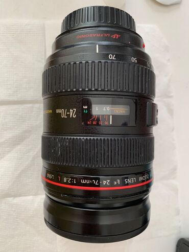 Obyektiv lens Canon EF 24-70mm f/2.8L II USM istifade edilib