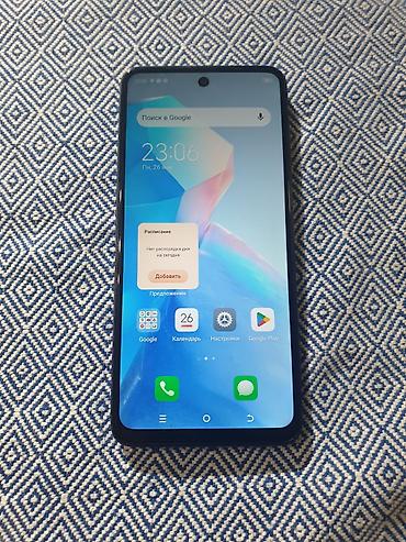 Tecno: Tecno Spark 20, Б/у, 256 ГБ, цвет - Черный, 1 SIM — 2