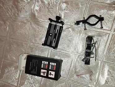 Velosiped aksesuarları: Salam yeni qutuda telefon tutacağı satılır qara rəng. skuter — 2