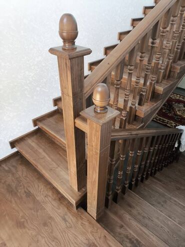 услуги каракол: Ассаламу алайкум Предлагаем услуги по лестнице изготовления из дерева