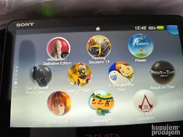 PS Vita (Sony Playstation Vita): 🎮 Sony PlayStation PS VITA Slim (PCH-2016) – odlično stanje Prodajem — 6