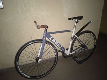 fixed gear купить бишкек: Городской велосипед, Рама M (156 - 178 см), Б/у