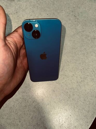 стиральная машинка б: IPhone 13, Б/у, 128 ГБ, Синий, Зарядное устройство, Защитное стекло, Чехол, 88 %