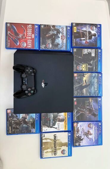 playstation service baku: СРОЧНО❗️❗️❗️ Продаю PlayStation 4 Pro 🔥 861 ГБ ❗️ Не прошитый ❗️ С