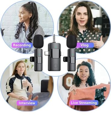Mikrofonlar: Yeni Simsiz (Bluetooth) Mikrofon Ünvandan götürmə — 26