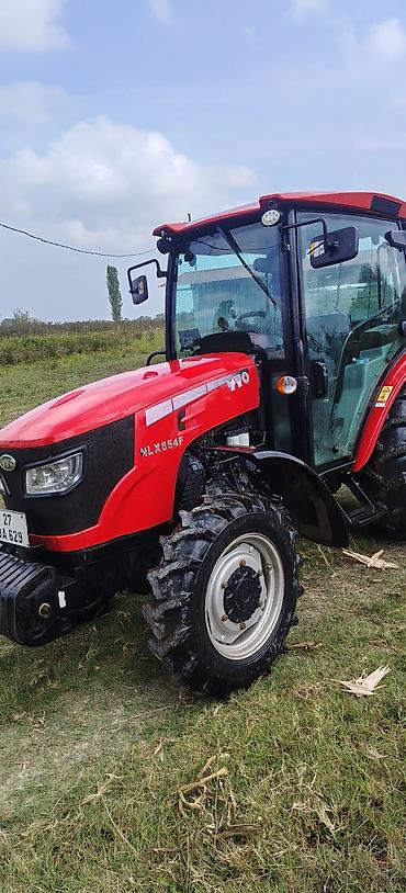 Kommersiya nəqliyyat vasitələri: YTO NLX854F təkərli traktor + arxa ağır tip çalyıcı (mulçer) aqreqatı — 4