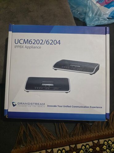 Serverlər: Tamamilə yeni Grandstream UCM6202 IP-ATS satılır. Cihaz istifadə