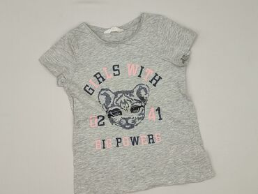 koszulka guess dla dziewczynki: T-shirt, H&M, 10 years, 134-140 cm, condition - Very good