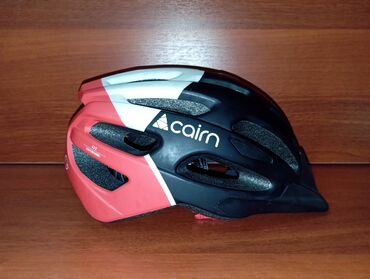 Шлемдер: Велосипедный шлем Cairn Prism XTR Black Orange (б/у) Вес 260 г