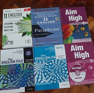Məhsul: İngilis dili üzrə dərslik və iş dəftərləri toplusu Tərkib: -